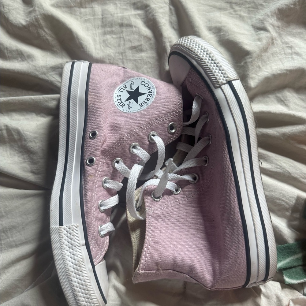 Converse Light Pink High-Tops